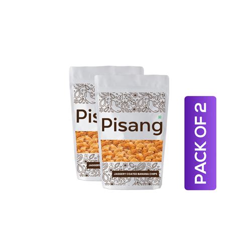 Pisang Sweet Jaggery Coated Banana Chips 400 gm