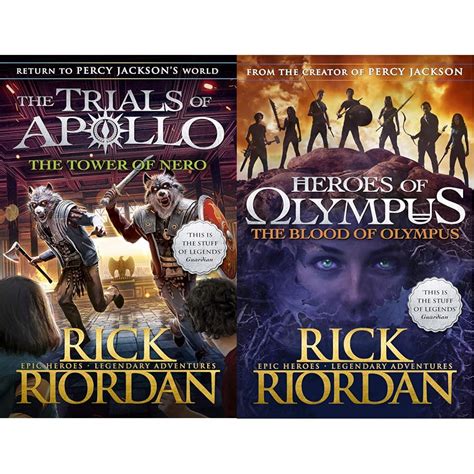 Buy The Tower of Nero (The Trials of Apollo & Heroes of Olympus : Blood ...