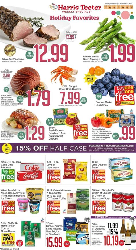 Harris Teeter Discover this week's Harris Teeter Weekly Ad for ...