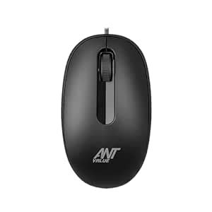 Ant Value OM120 Wired Optical Mouse, 1000 DPI, 3ft Cable, Easy and ...