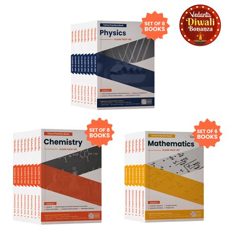 Vedantu JEE Tatva Dropper Book Set – Physics, Chemistry, Mathematics