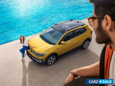 Volkswagen Taigun Highline 1.0 TSI Petrol AT price, specs, mileage ...