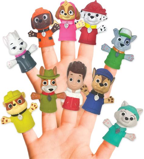 Nickelodeon PAW Patrol 10-Piece Finger Puppet Party India | Ubuy