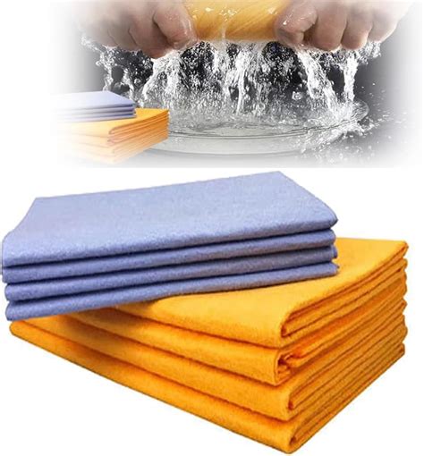 Ultra-Absorbent Miracle Cleaning Shammy, Miracle Cleaning Cloth, Multi ...