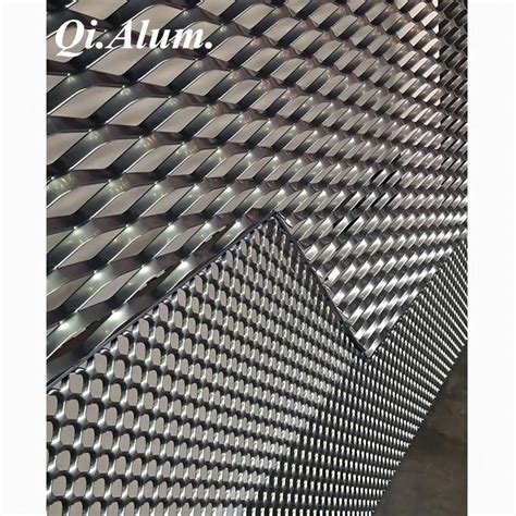 Image result for Red Aluminium Mesh Cladding