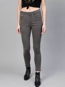 Roadster Grey Tregging Price in India - Buy Roadster Grey Tregging ...