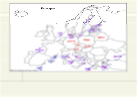 SOLUTION: Europe map ( upsc topper ) for any exam or knowledge purpose - Studypool