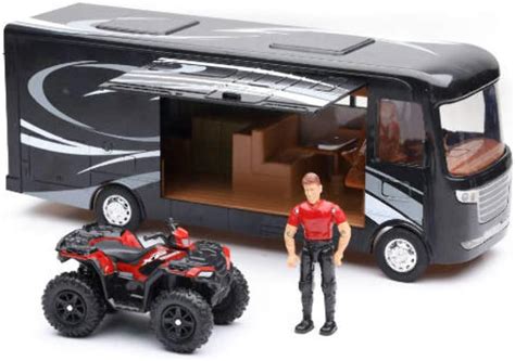 Buy New Ray Toys Scale Model - Polaris with RV & Figure Online at ...