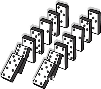Domino Clipart: Adding Fun and Entertainment to Your Digital Projects