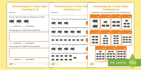 Introduction to the 6 Times Table Activity