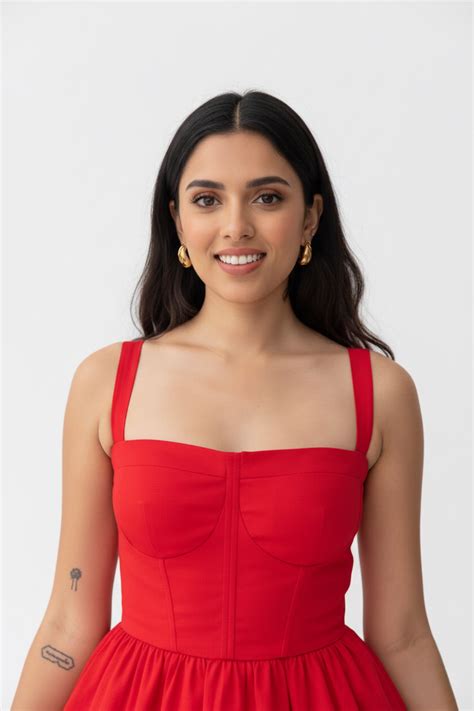 Red Ruffle Dress for Women | Livonna – Livonna Fashion