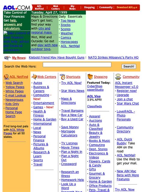What Apple, Google, And Amazon’s Websites Looked Like In 1999 - Tech