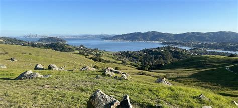 Ring Mountain via Loop and Phyllis Ellman Trail, California - 1,387 ...