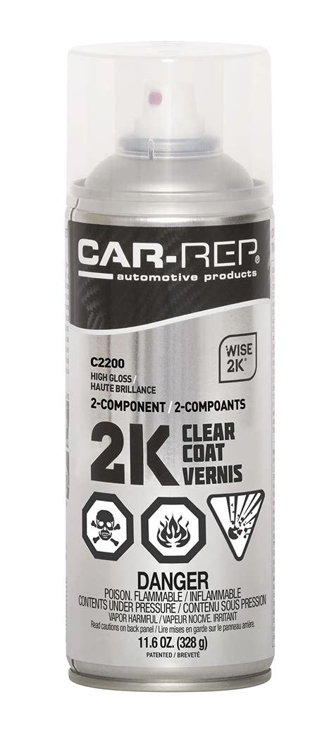 Amazon.com: Car-Rep® 2K Polyurethane Clear Coat with Wise 2K Technology ...