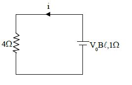 A square loop of side 20 cm and resistance 1 Ω is moved towards right ...