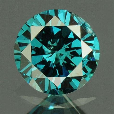 【天然ブルーダイヤモンドルース 0.18ct:0294】IGRカード鑑別書付 HPHT処理石 アフリカ産 Natural Diamond 裸石 ...
