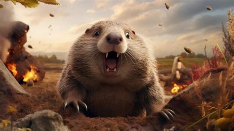 Mole high quality background | Premium AI-generated image