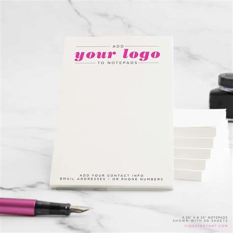 Custom Business Notepads – Company Branding Pads & Office Stationary ...