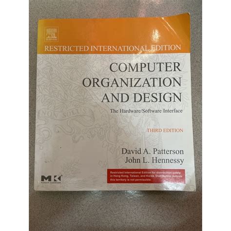 Image result for Computer Organization and Design First Edition
