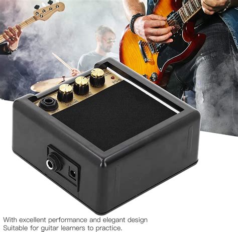 Buy Electric Guitar Mini Amplifier Mini Guitar Amp Small Electric ...