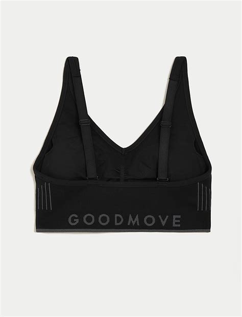 Buy Medium Support Non Wired Sports Bra at Marks & Spencer