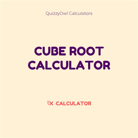 Image result for Cube Root Calculator