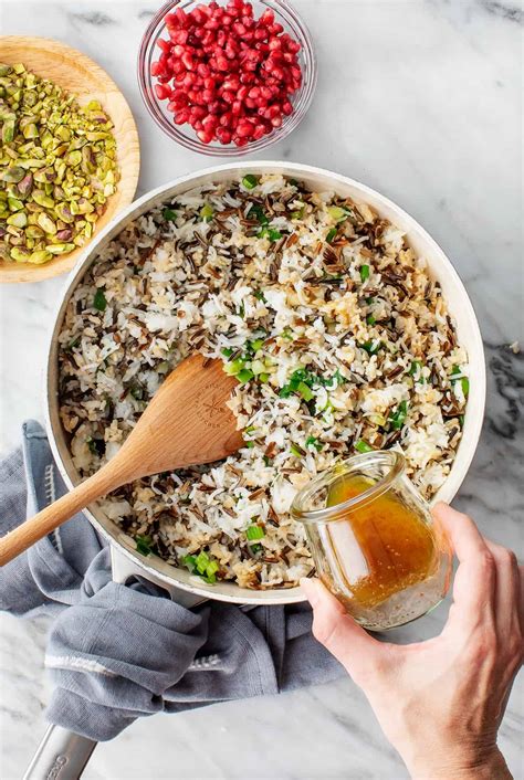 Pomegranate Rice Salad Recipe - Love and Lemons