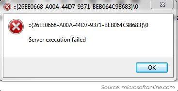 Fix "Server Execution Failed" Error in the Windows Media Player