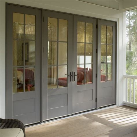 Vinyl Clad Exterior French Doors French Doors With Screens, Internal ...