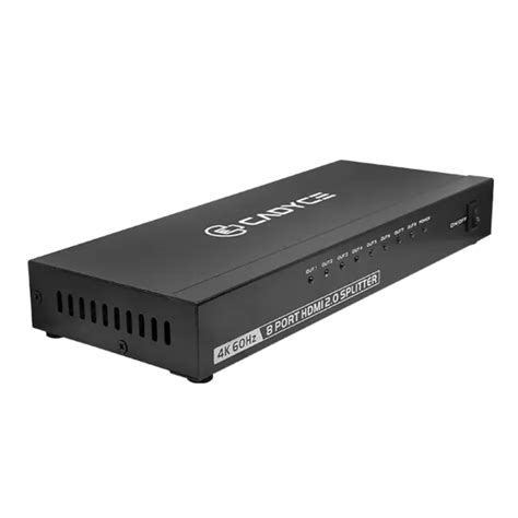 Cadyce CA-8HDSP 1 x 8 HDMI Splitter with 4K Support - tpstech.in