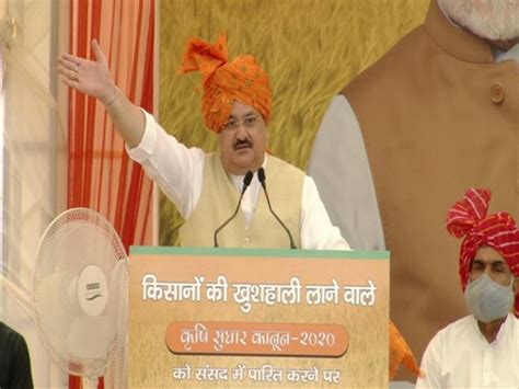 It's a middlemen's movement, not a farmers' movement in Punjab: Nadda ...