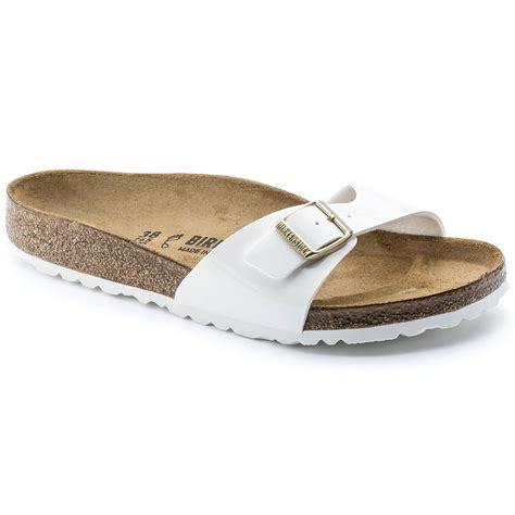 Buy White Madrid Birko-Flor Patent Online in India - BIRKENSTOCK