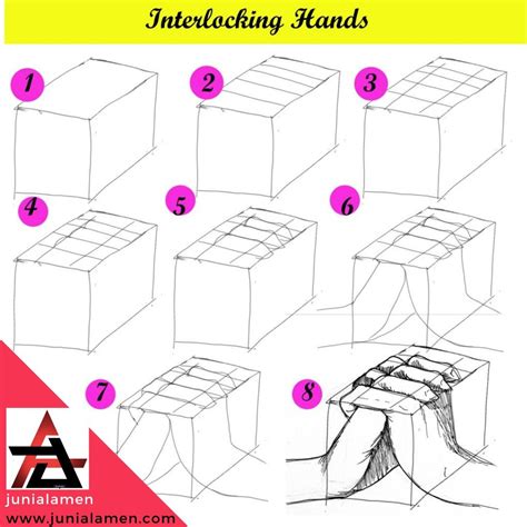 Image result for Interlinked Hand Drawing
