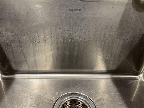 How to Clean Hard Water Stains From Stainless Steel Sink - Cleaning Basic
