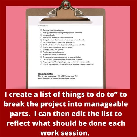 How To Pace AP Spanish Projects - Specialty Spanish