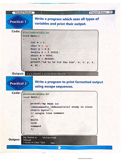Image result for Question with Answers Computer Practical