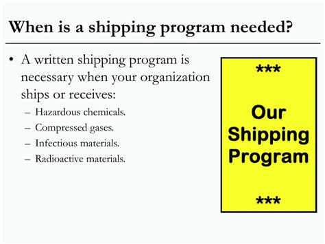 Image result for Material Shipping Program