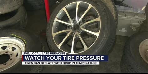 Low tires from the cold can lead to more than just a flat