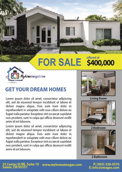 Real Estate Flyer 19 #RealEstate #Realtor #Realty #Broker #ForSale # ...