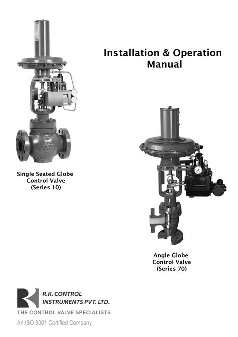 Image result for Flow Control Valve Installation
