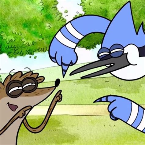 Regular Show Mordecai And Rigby Human