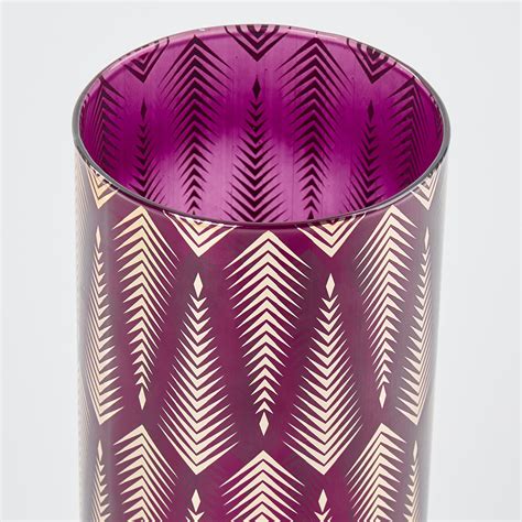 Buy Maya Heidi Glass Hurricane Candle Holder from Home Centre at just ...