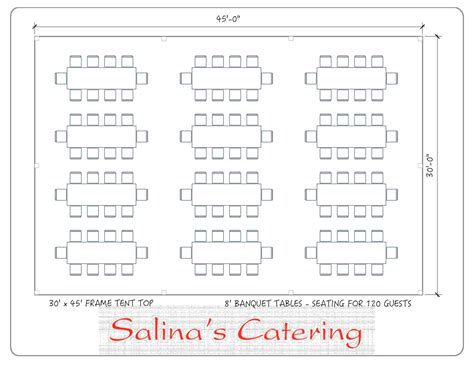 What Size Banquet Table Seats 12 at Josephine Parks blog