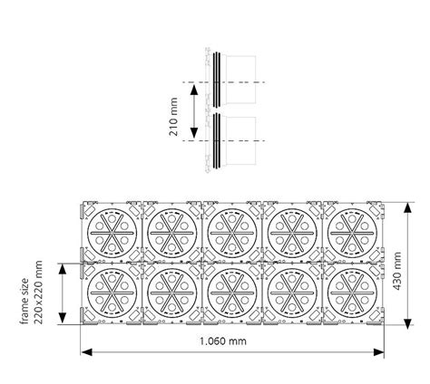 Single wall insert - HSI150 K/X - for setting in concrete - Hauff-Technik