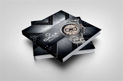 手表行业宣传画册设计,添美手表画册设计案例