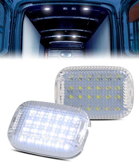 Amazon.com: White LED Interior Cabin Courtesy Cargo Load Space Area ...