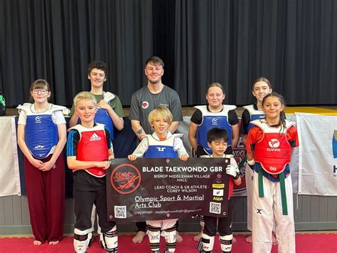 Blade Taekwondo GBR - Kup Grading - Bishop Middleham ?, Bishop ...