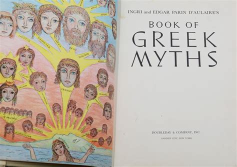 D'Aulaire's Book of Greek Myths by D'Aulaire, Ingri; Edgar Parin D ...