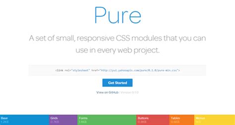 Image result for Pure CSS Framework