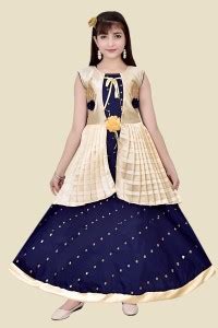 NN GIRLS WEAR Indi Girls Maxi/Full Length Party Dress Price in India ...
